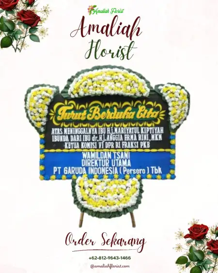 Papan Bunga Duka Landasan Ulin Selatan